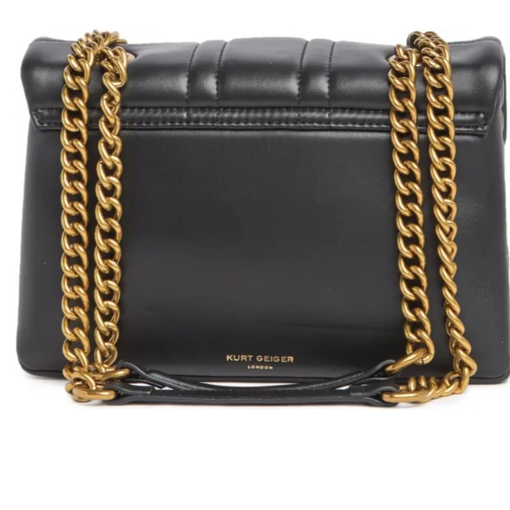- KURT GEIGER Kensington Large Leather Bag KURT GEIGER LONDON - Picture 3 of 16